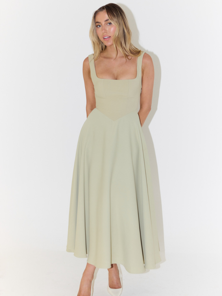 MELISA - Vestido sencillo, femenino y fluido