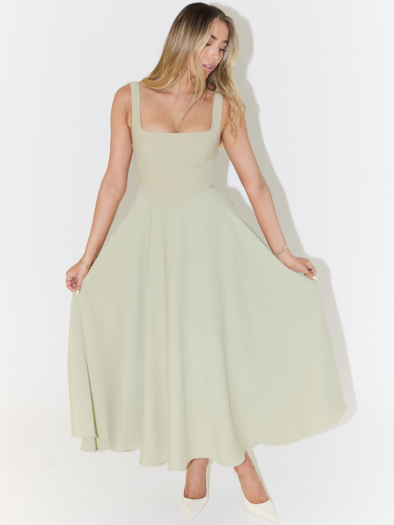 MELISA - Vestido sencillo, femenino y fluido