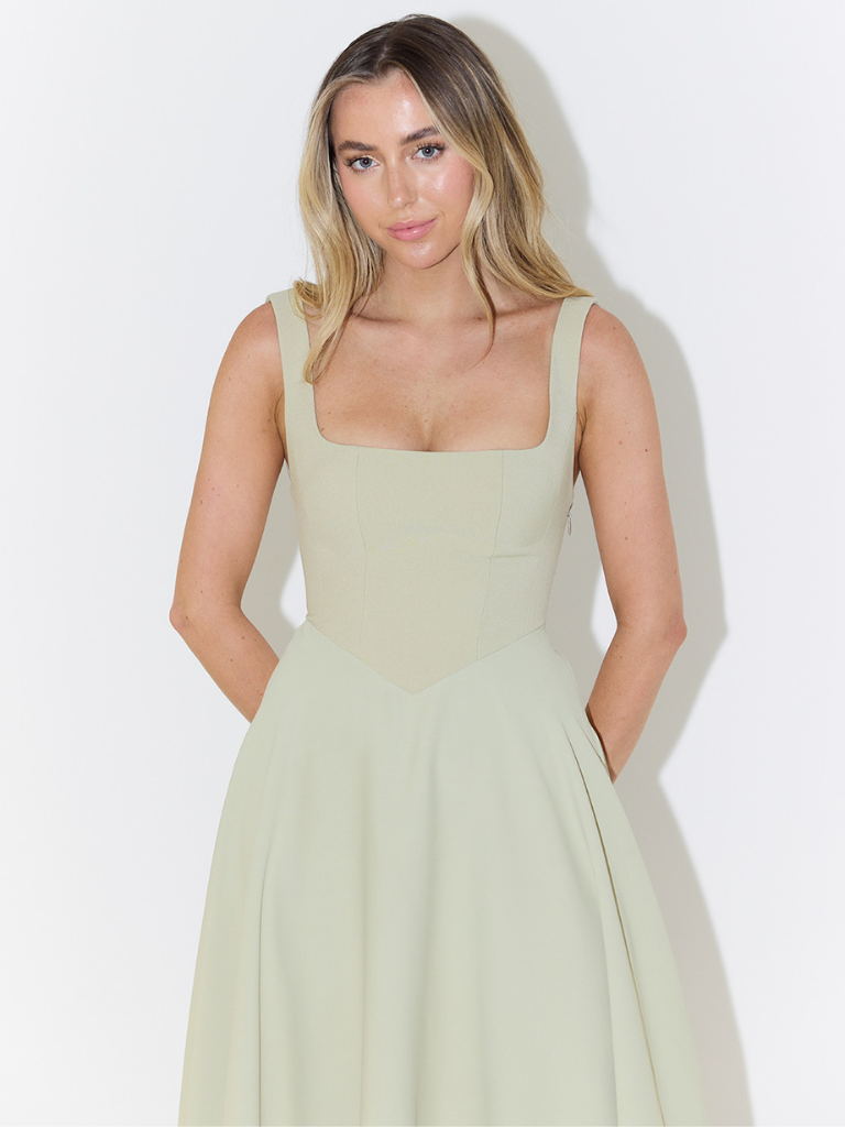 MELISA - Vestido sencillo, femenino y fluido