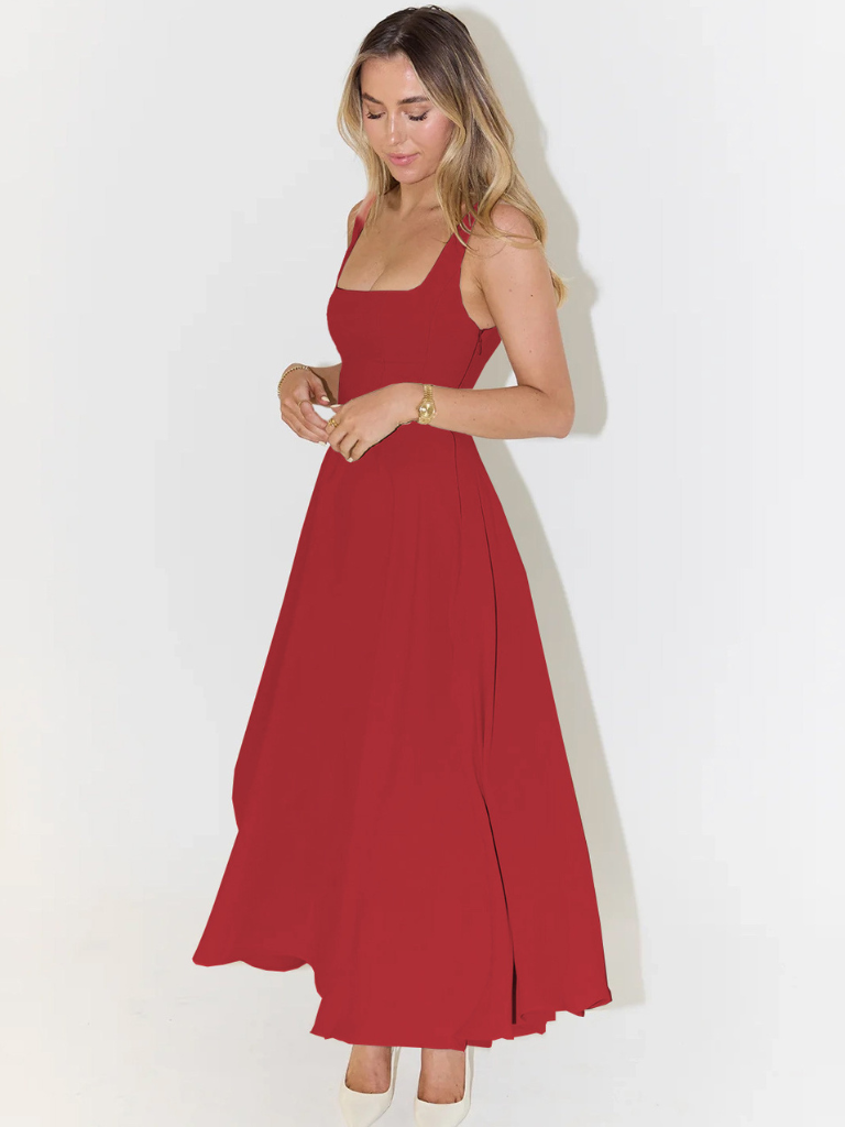 MELISA - Vestido sencillo, femenino y fluido