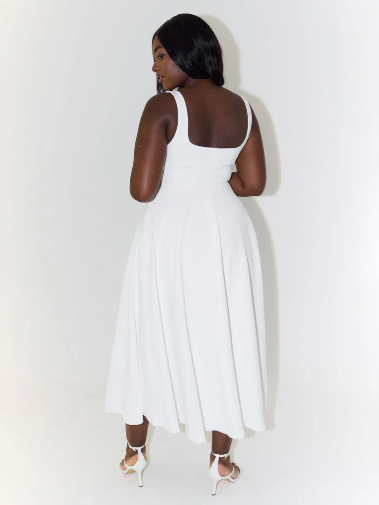 MELISA - Vestido sencillo, femenino y fluido