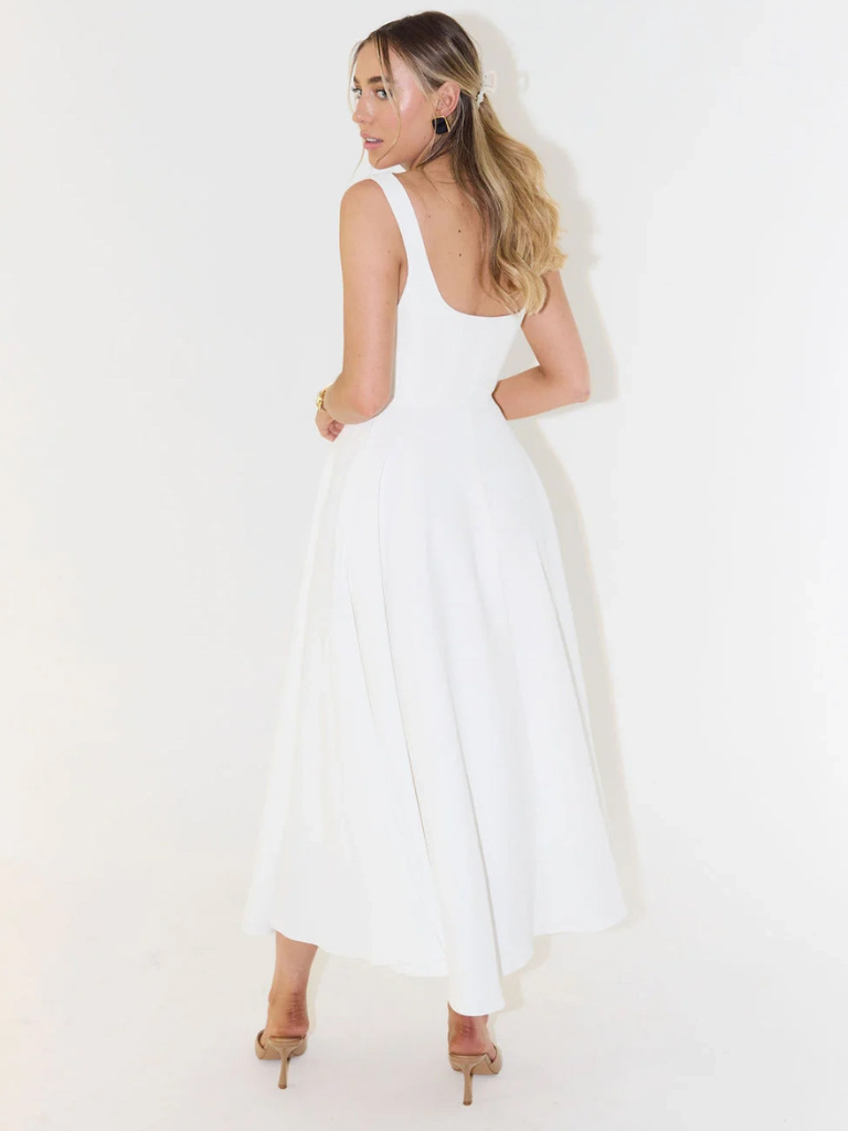 MELISA - Vestido sencillo, femenino y fluido