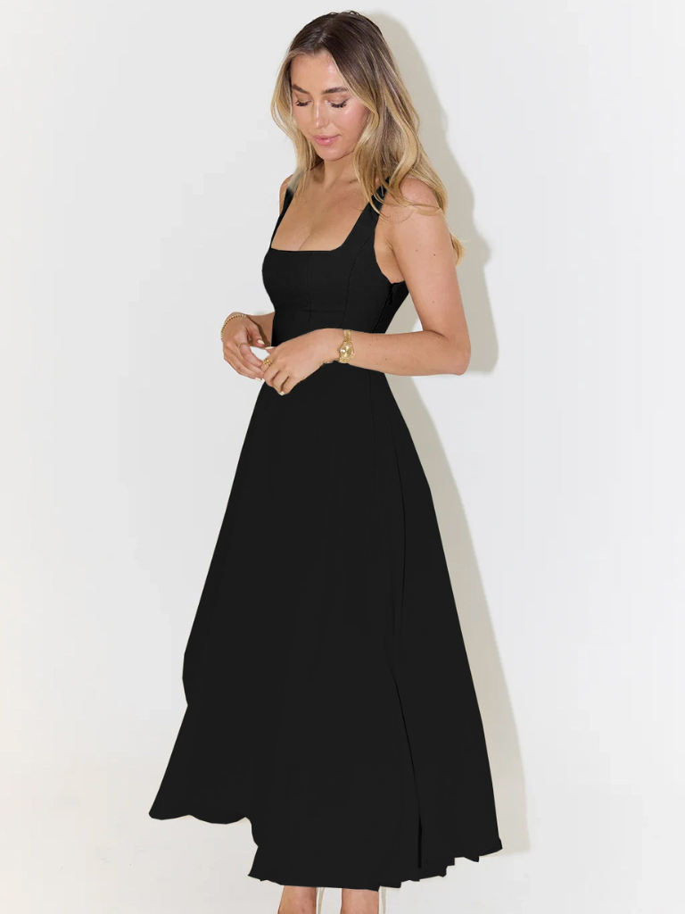 MELISA - Vestido sencillo, femenino y fluido