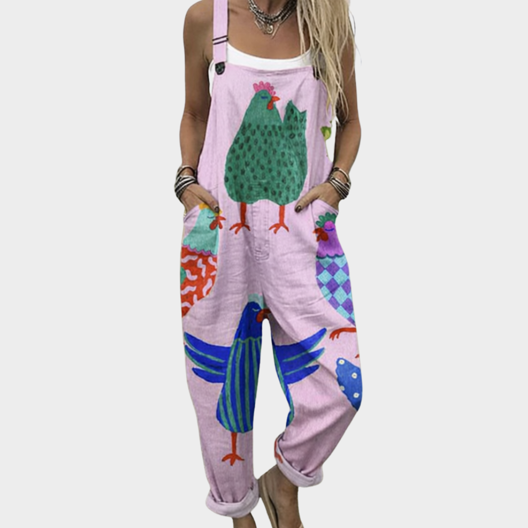 Mono cómodo estampado