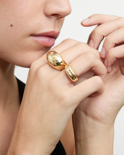 (WH) Anillo Flat Bold