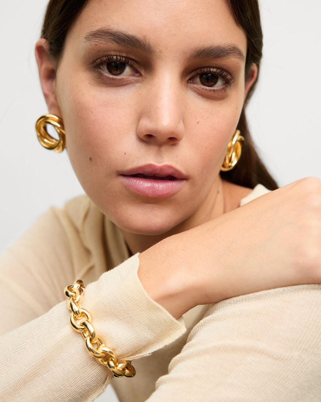 (WH) Pulsera Big Oval Lock