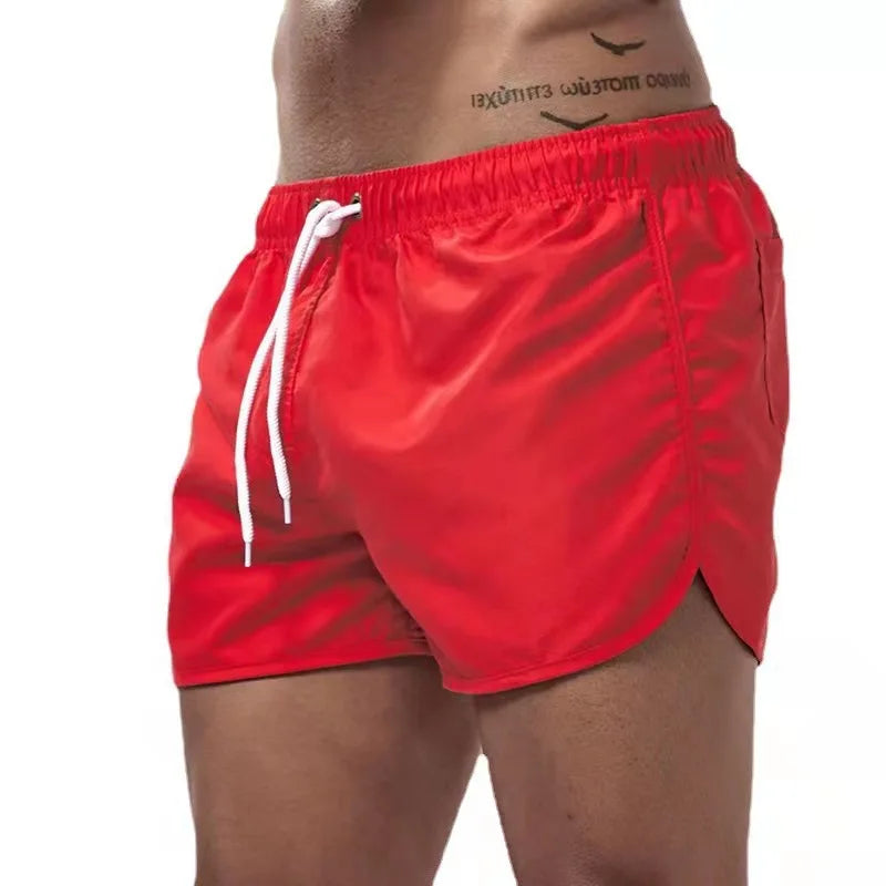 Shorts de Baño de Secado Rápido para Natación, Surf, Playa y Deportes Acuáticos de Verano