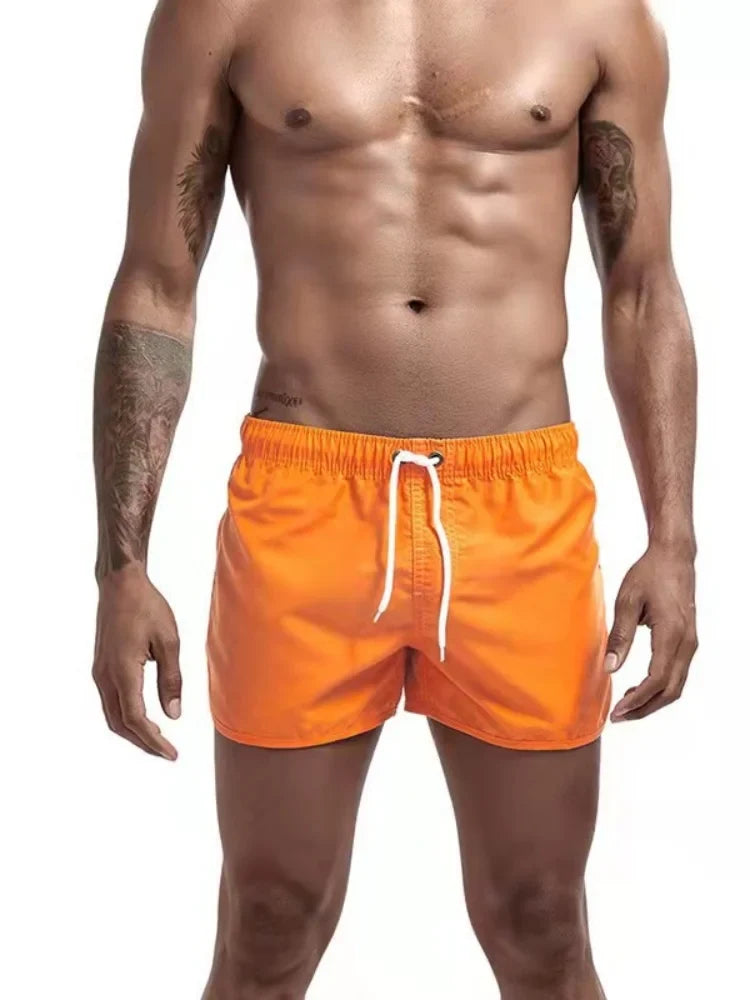 Shorts de Baño de Secado Rápido para Natación, Surf, Playa y Deportes Acuáticos de Verano