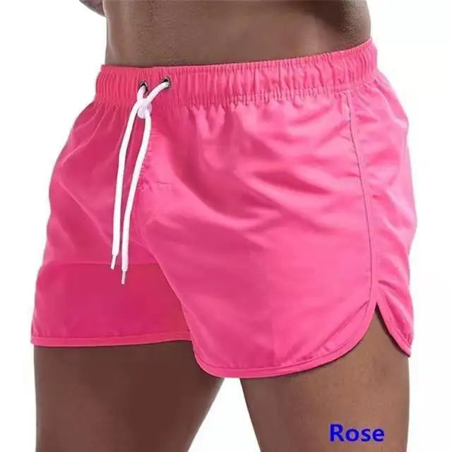 Shorts de Baño de Secado Rápido para Natación, Surf, Playa y Deportes Acuáticos de Verano
