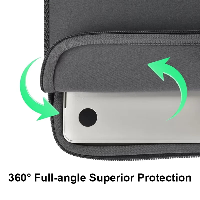 Funda portátil 13 a 15.6 pulgadas con protección acolchada