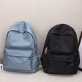 Mochila mujer escolar de nylon impermeable con gran capacidad