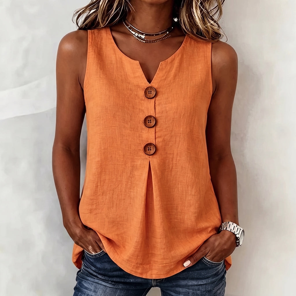 Clara - Blusa sin mangas