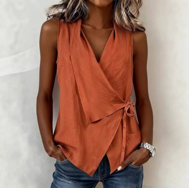 Lorena - Blusa sin mangas