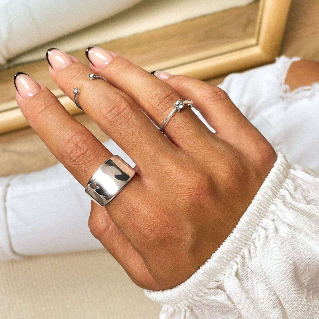 Anillo Circonita Oval