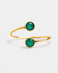 Brazalete Emerald Twin