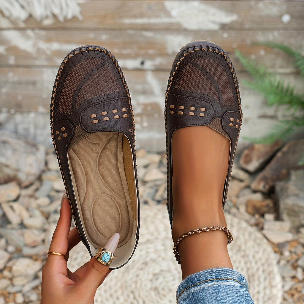 Zapatos ortopédicos transpirables para mujer con plantilla cómoda