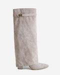 Botas de ante Lavista altura rodilla - Taupe