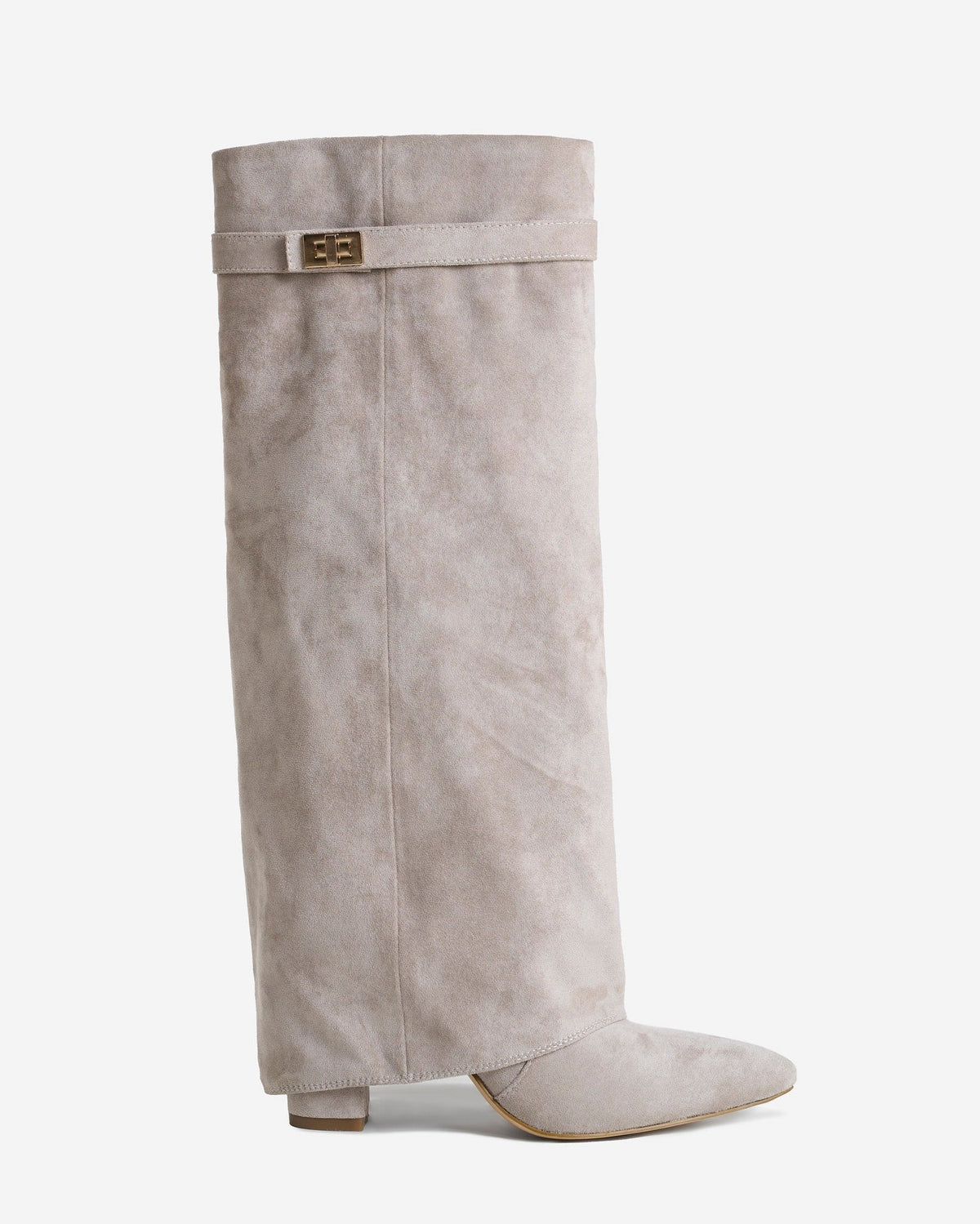 Botas de ante Lavista altura rodilla - Taupe
