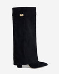 Botas de ante Lavista altura rodilla - Negro