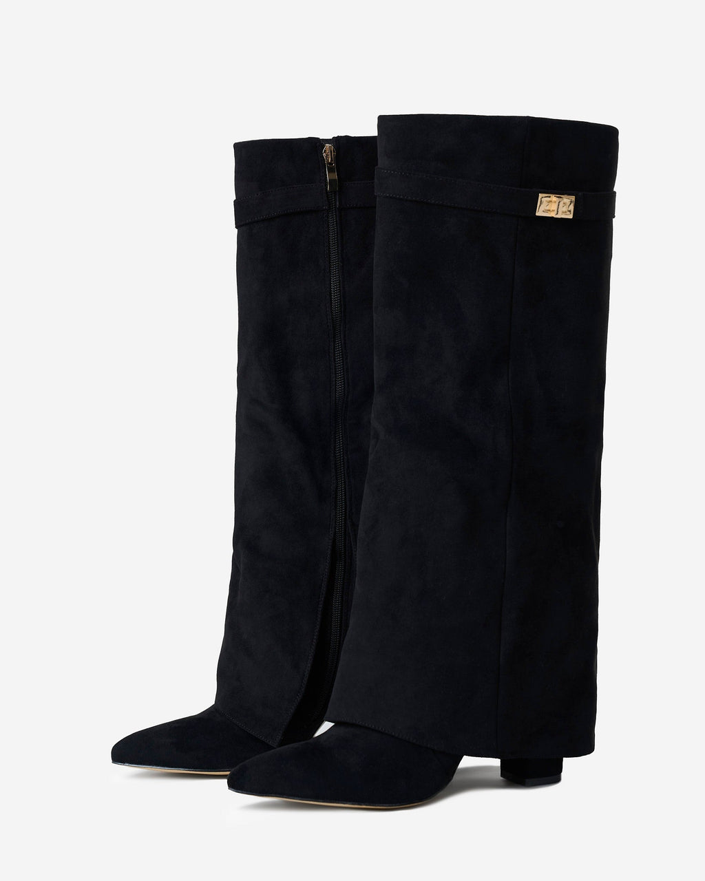 Botas de ante Lavista altura rodilla - Negro