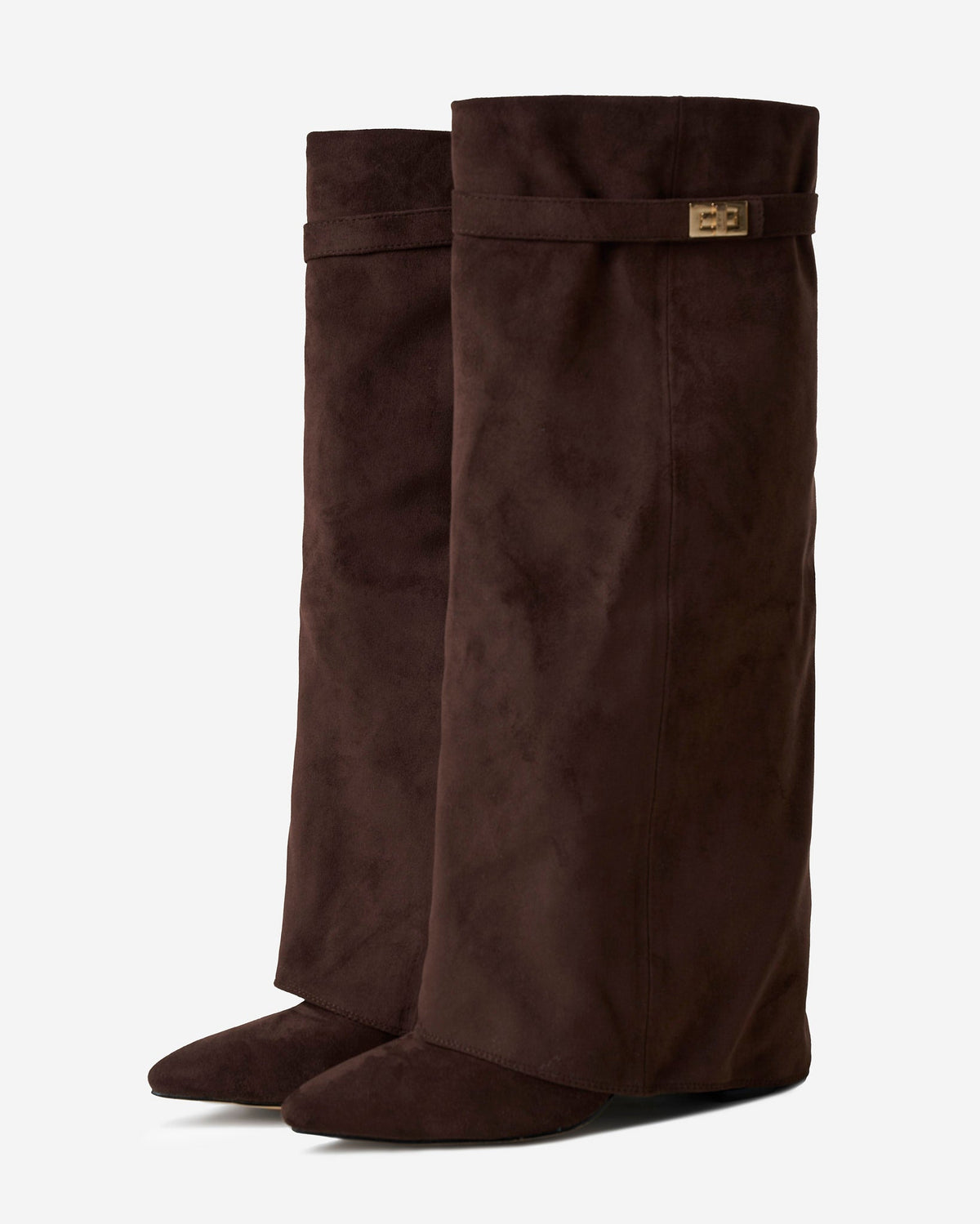 Botas de ante Lavista altura rodilla - Marrón