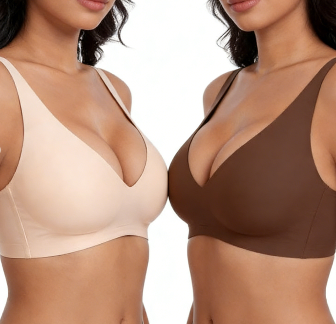 Silvia - Sujetadores sin aros con efecto push-up