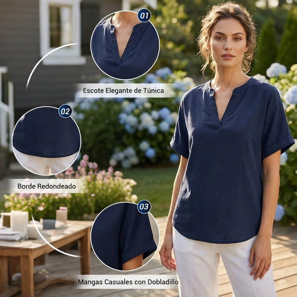 Anastasia- Blusa elegante para mujer