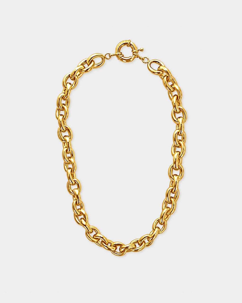 (WH) Collar Big Oval