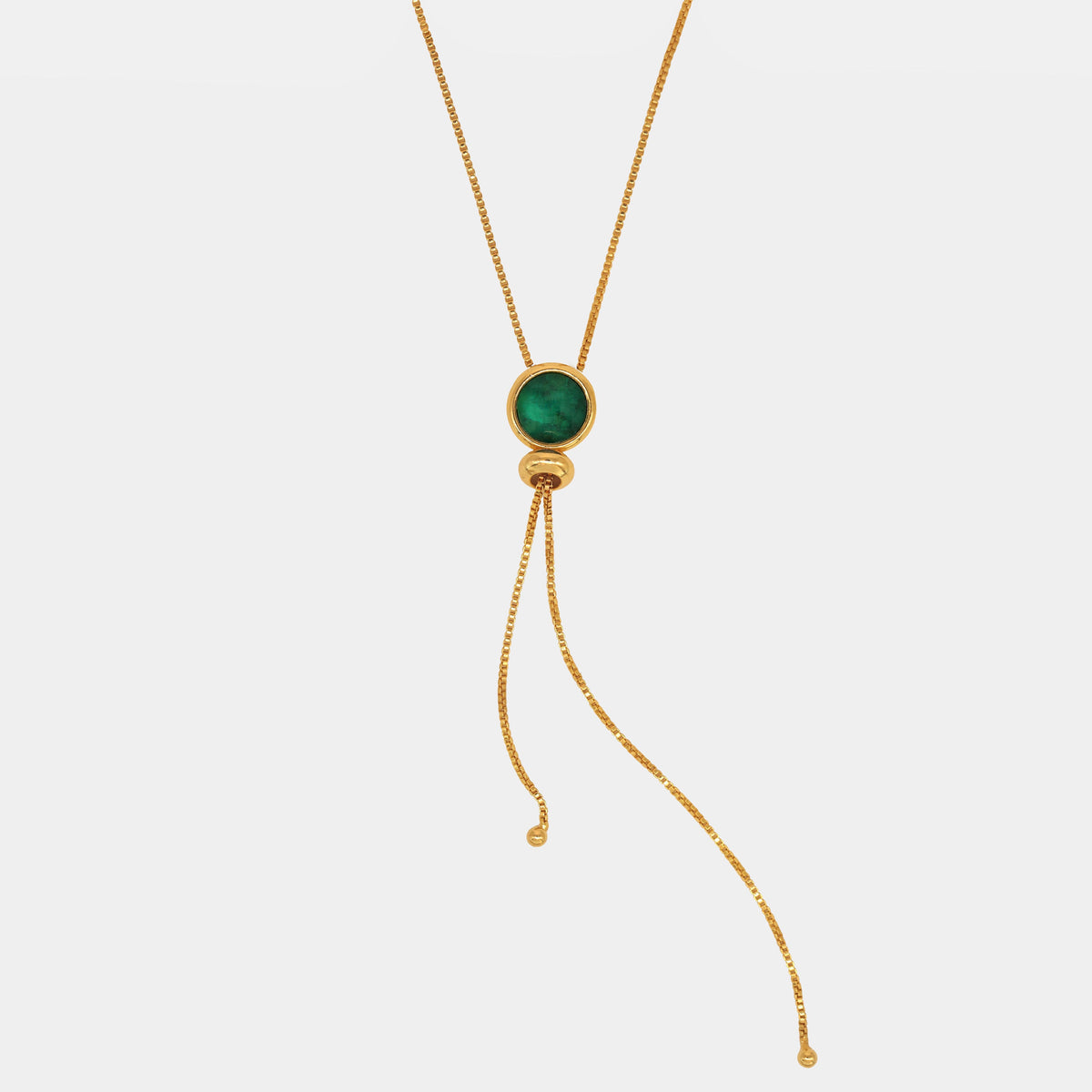 (WH) Collar Elegant Emerald