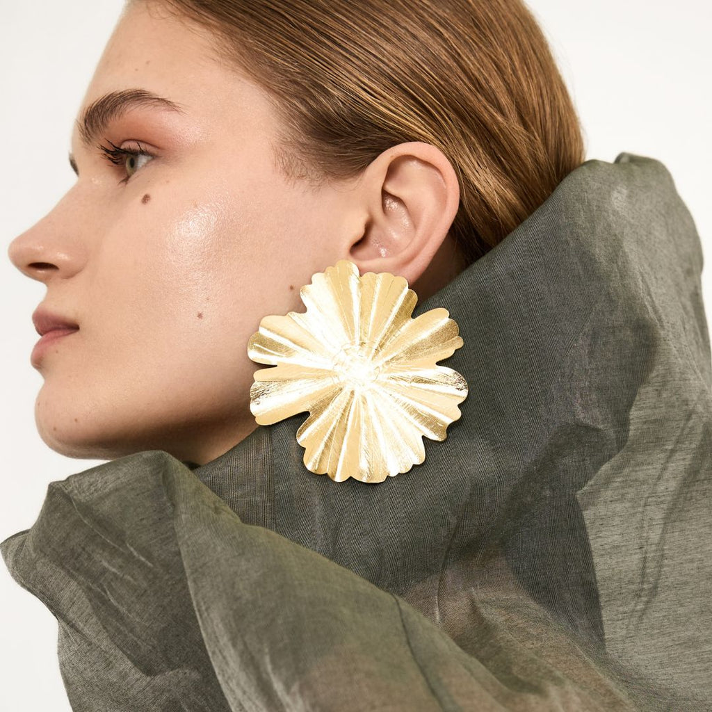 (WH) Pendientes Maxi Sunflower