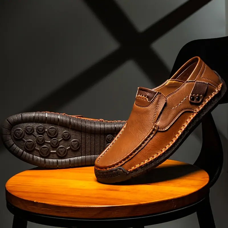 Javier- Zapatos clásicos y cómodos de piel para hombre