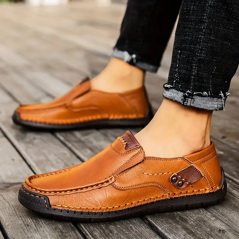 Javier- Zapatos clásicos y cómodos de piel para hombre
