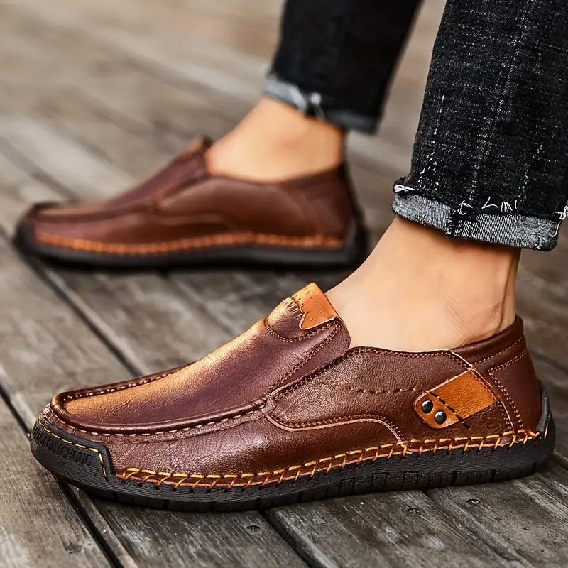 Javier- Zapatos clásicos y cómodos de piel para hombre