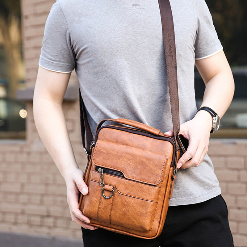 Jorge - Bolso informal de negocios para hombre de gran capacidad