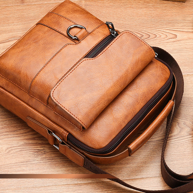 Jorge - Bolso informal de negocios para hombre de gran capacidad