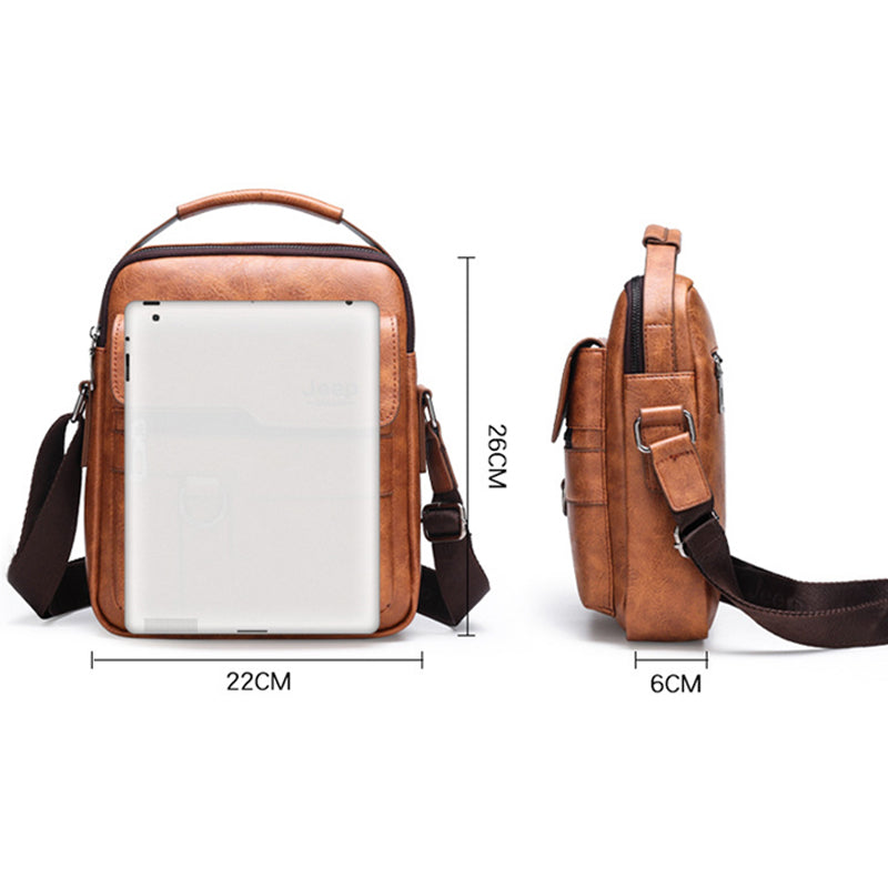 Jorge - Bolso informal de negocios para hombre de gran capacidad