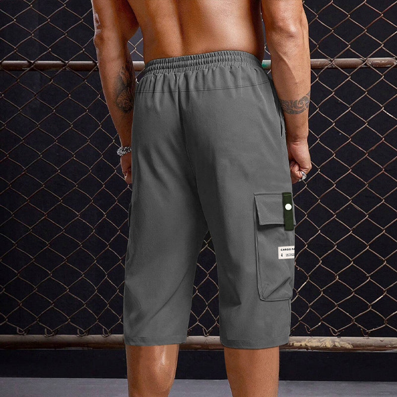 Jose - Pantalones cortos con cordón y bolsillos