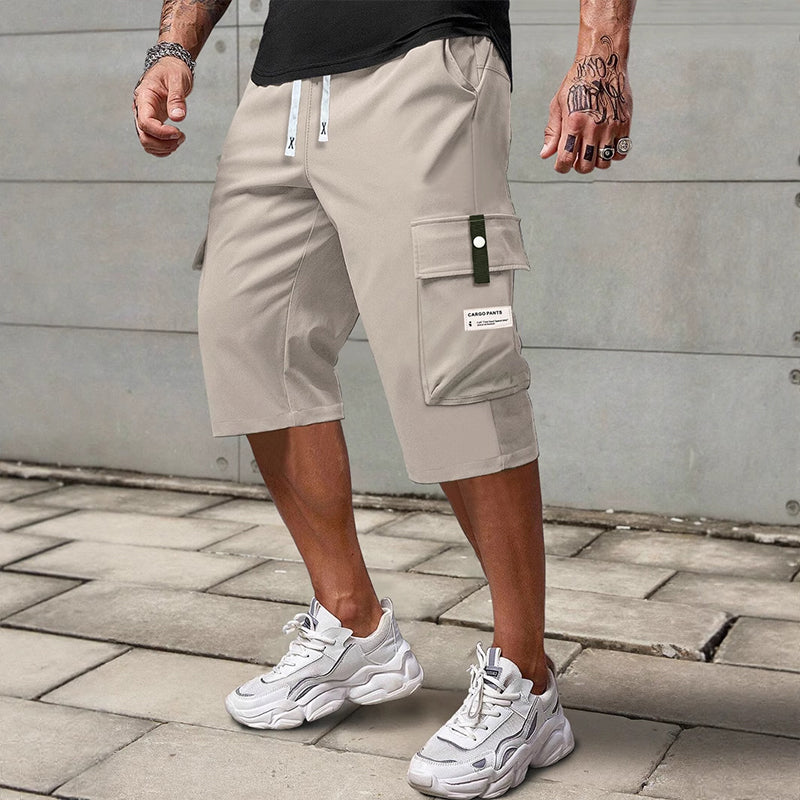 Jose - Pantalones cortos con cordón y bolsillos